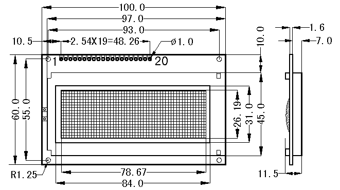 SMG19264A(bio)(zhn)DcҺ@ʾģK(LCM)ʾDƬ